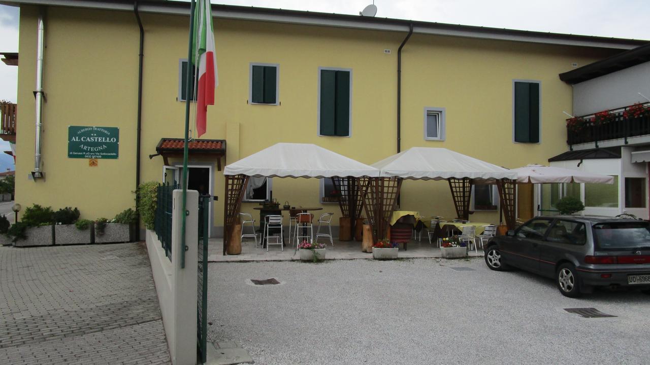 Al Castello Hotel Artegna Eksteriør billede