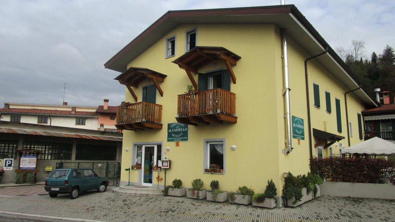 Al Castello Hotel Artegna Eksteriør billede